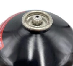 Grillfürst Kombi Kartuschen-Druckregler 50 Mbar - X-DEAL Inkl. 12 Grillfürst Gaskartuschen -Outdoor-Grillladen Grillfuerst Schraubkartusche mit Gewinde und Ventil