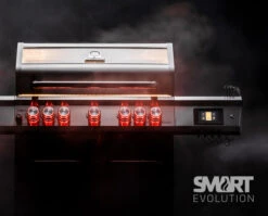 Grillfürst G521E Smart Grill - Mit Automatischer Temperatursteuerung, Hochtemperaturbrenner, Heckbrenner Und Edelstahl Rosten -Outdoor-Grillladen Grillfuerst Smart Evolution Gasgrill G521E