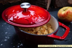 Grillfürst Dutch Oven Sternentöpfchen / Gusseisen Bräter - Emailliert - S - Orange 8 Grillfürst Dutch Oven Sternentöpfchen / Gusseisen Bräter - Emailliert - S - Orange -Outdoor-Grillladen Grillfuerst Sternentoepfchen S Gusseisen emailliert Beispiel 1