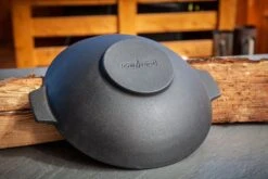 Grillfürst Gusseisen Wok Mit 2 Griffen Ø 30 Cm -Outdoor-Grillladen Grillfuerst Wok Rueckseite 3 2