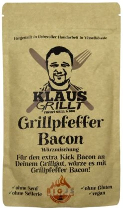 Grillpfeffer Bacon 250 G Beutel By Klaus Grillt