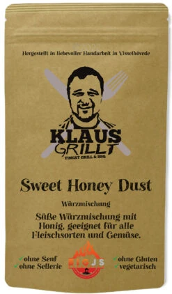 Sweet Honey Dust 250 G Beutel By Klaus Grillt