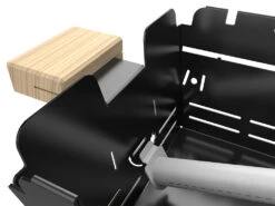 Knister Gasgrill - Ausziehbarer Kompaktgrill -Outdoor-Grillladen Knister Gasgrill Brenner einsetzen