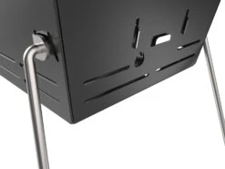 Knister Gasgrill - Ausziehbarer Kompaktgrill -Outdoor-Grillladen Knister Gasgrill Buegel Standfuesse