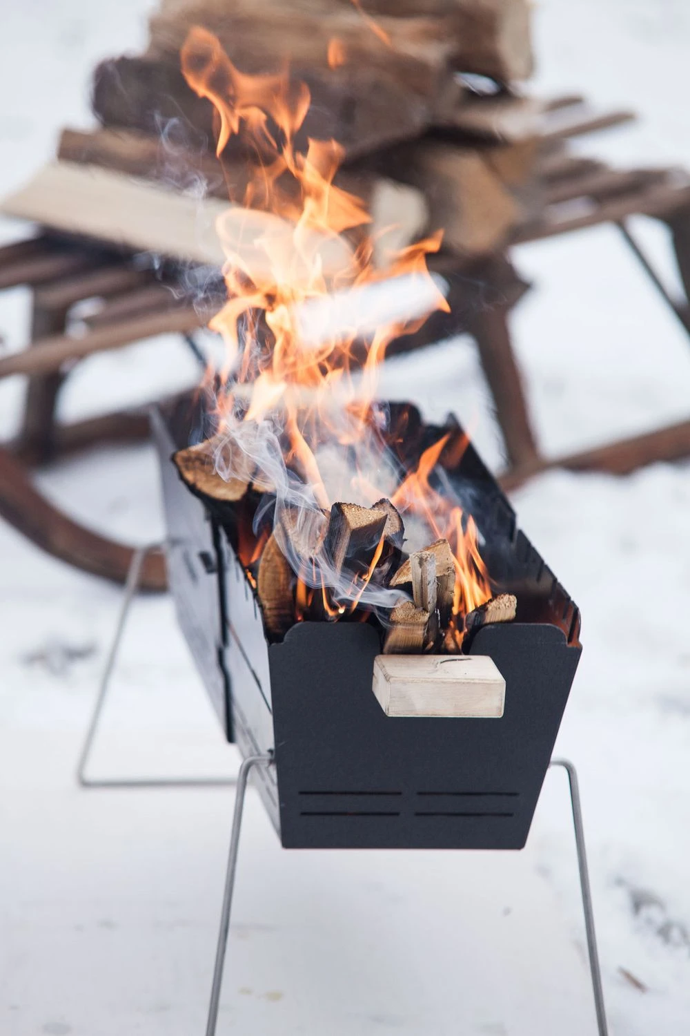 Knister Grill Original - Ausziehbarer Holzkohle Kompaktgrill 19 Knister Grill Original - Ausziehbarer Holzkohle Kompaktgrill – Bild 19