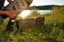 Knister Grill Original - Ausziehbarer Holzkohle Kompaktgrill 39 Knister Grill Original - Ausziehbarer Holzkohle Kompaktgrill -Outdoor-Grillladen Knister Grill Holzkohle befuellen