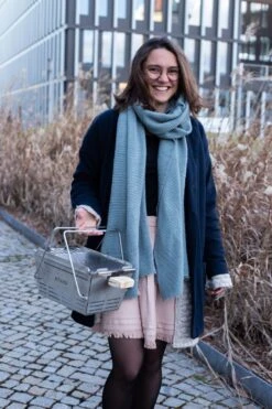 Knister Grill Premium - Ausziehbarer Holzkohle Kompaktgrill -Outdoor-Grillladen Knister Grill Premium Edelstahl Transport