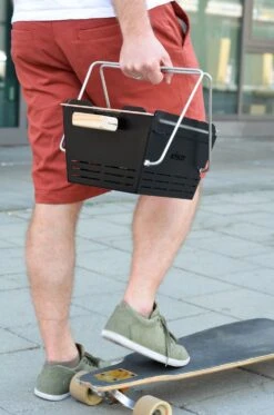 Knister Grill Original - Ausziehbarer Holzkohle Kompaktgrill 34 Knister Grill Original - Ausziehbarer Holzkohle Kompaktgrill -Outdoor-Grillladen Knister Grill leichter Transport unterwegs