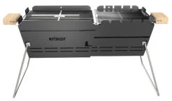 Knister Grill Original - Ausziehbarer Holzkohle Kompaktgrill 22 Knister Grill Original - Ausziehbarer Holzkohle Kompaktgrill -Outdoor-Grillladen Knister Kompaktgrill Holzkohlegrill