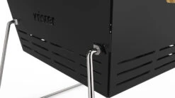 Knister Grill Small - Holzkohle Kompaktgrill -Outdoor-Grillladen Knister Small Beine Henkel am Grill