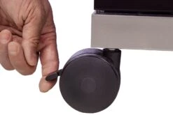 Grillfürst G310E 3-Brenner Gasgrill - 1. FC Köln Edition - Edelstahlroste -Outdoor-Grillladen Koeln Gasgrill Rollen Unterschrank schwarz 1