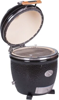 Monolith Grill CLASSIC PRO-Serie 2.0 Schwarz - OHNE Gestell Und Seitentische -Outdoor-Grillladen Monolith Keramik Grill Classic PRO Serie 2 0 121002 black 13