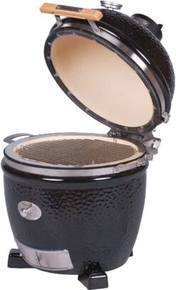 Monolith Grill Junior PRO Serie 2.0 Schwarz - OHNE Gestell -Outdoor-Grillladen Monolith Keramik Grill Junior PRO Serie 2 0 121022 black 10