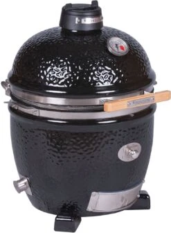 Monolith Grill Junior PRO Serie 2.0 Schwarz - OHNE Gestell -Outdoor-Grillladen Monolith Keramik Grill Junior PRO Serie 2 0 121022 black 11