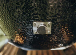 Monolith Grill LeCHEF PRO-Serie 2.0 Schwarz - MIT Gestell Und Seitentischen -Outdoor-Grillladen Monolith LeChef Pro Serie 2 Guru Adapter 1