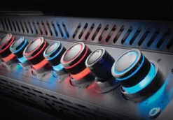 Napoleon Outdoor Küche Oasis 300 Mit Prestige Pro 665 Edelstahl Einbaugrill Ohne Vordefinierte Arbeitsplatte -Outdoor-Grillladen Napoelon Prestige Pro 665 Einbaugrill safety glow