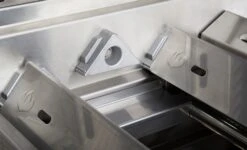 Napoleon Prestige Pro 665-3 Edelstahl Einbaugrill Erdgas - Inkl. Drehspieß - Modell 2023 -Outdoor-Grillladen Napoelon Prestige Pro Brennerabdeckungen Sear Plates 2