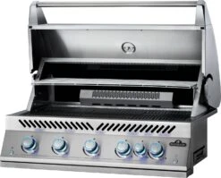 Napoleon 700-Series 38" BIG38 Edelstahl Einbaugrill Inkl. Drehspieß - Modell 2023 -Outdoor-Grillladen Napoleon Einbaugrill 700 Series BIG38 Infrarot Backburner