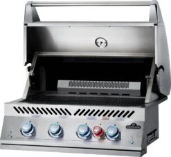 Napoleon 700-Series 32" BIG32 Edelstahl Einbaugrill Inkl. Drehspieß - Modell 2023 -Outdoor-Grillladen Napoleon Einbaugrill BIG32 Drehregler Safety Glow