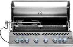 Napoleon 700-Series 44" BIG44 Edelstahl Einbaugrill Inkl. Drehspieß - Modell 2023 15 Napoleon 700-Series 44" BIG44 Edelstahl Einbaugrill Inkl. Drehspieß - Modell 2023 -Outdoor-Grillladen Napoleon Einbaugrill BIG44 Rotisserie links