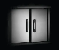 Napoleon Rogue SE 525 Edelstahl Gasgrill Mit Sizzle Zone Und Heckbrenner - SMART Deal Inkl. Grillfürst Grill Control - Modell 2023 -Outdoor-Grillladen Napoleon Gasgrill SE525 Unterschrank Tueren Edelstahl 1