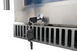 Napoleon Outdoor - Kühlschrank, 135 Liter, Rechtsdrehende Tür Mit Doppelverglasung Und LED Beleuchtung - Wasserdicht Nach IP24 -Outdoor-Grillladen Napoleon Kuehlschrank abschliessbar NFR135ORGL