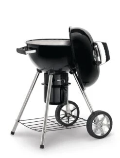 Napoleon Holzkohlegrill Kugelgrill Ø 47 Cm - Inkl. Abdeckhaube -Outdoor-Grillladen Napoleon Napoleon nk18k leg angle lid open
