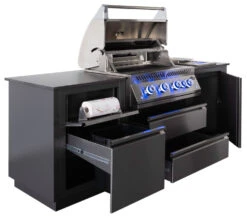 Napoleon Outdoor Küche Oasis Compact 105 Mit BIG32 Einbaugrill Und Einbau Sizzle Zone - Inkl. Arbeitsplatte Aus Feinsteinzeug -Outdoor-Grillladen Napoleon Oasis Compact BIG32 Kuechenrollenhalter Muelleimer 3 1678963787