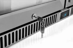 Napoleon Outdoor - Kühlschrank, 210 Liter, 2-türig Mit Doppelverglasung Und LED Beleuchtung - Wasserdicht Nach IP24 -Outdoor-Grillladen Napoleon Outdoor Kueche Kuehlschrank 2 tuerig Schloss