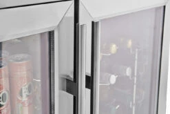 Napoleon Outdoor - Kühlschrank, 210 Liter, 2-türig Mit Doppelverglasung Und LED Beleuchtung - Wasserdicht Nach IP24 -Outdoor-Grillladen Napoleon Outdoor Kueche Kuehlschrank Griffe