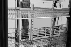 Napoleon Outdoor - Kühlschrank, 210 Liter, 2-türig Mit Doppelverglasung Und LED Beleuchtung - Wasserdicht Nach IP24 -Outdoor-Grillladen Napoleon Outdoor Kueche Kuehlschrank Regalgitter