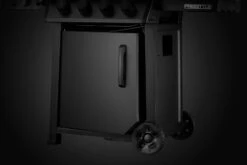 Napoleon Phantom Freestyle 425 Gasgrill, Mattschwarz - Mit Sizzle Zone Und Tür - Modell 2023 -Outdoor-Grillladen Napoleon Phantom Freestyle F425DSIBPK PHM Detail Compartment