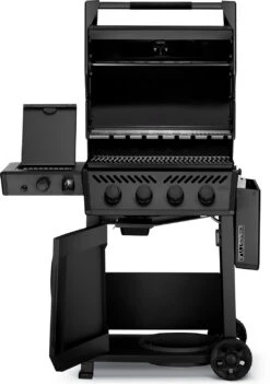 Napoleon Phantom Freestyle 425 Gasgrill, Mattschwarz - Mit Sizzle Zone Und Tür - Modell 2023 -Outdoor-Grillladen Napoleon Phantom Freestyle F425DSIBPK PHM Prod Open Str
