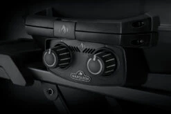 Napoleon Phantom TravelQ PRO285X Kompakt Gasgrill, Mattschwarz - Mit Klappbarem Wagen Inkl. Warmhalterost - Modell 2023 -Outdoor-Grillladen Napoleon Phantom TravelQ PRO285X drehregler