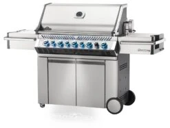 Napoleon Prestige Pro 665-3 Edelstahl Gasgrill Inkl. Drehspieß - Modell 2023 - SMART Deal Inkl. Grillfürst Grill Control Mit Companion Device Und Einstichthermometer -Outdoor-Grillladen Napoleon Prestige Pro 665 Edelstahl Gasgrill side