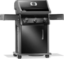 Napoleon Rogue 425 Gasgrill - All Black - Modell 2023 - Inkl. Abdeckhaube -Outdoor-Grillladen Napoleon Rogue R425 Gasgrill All Black seitlich 2