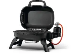 Napoleon TravelQ 240 Kompakt Gasgrill Schwarz- Modell 2023 -Outdoor-Grillladen Napoleon TravelQ TQ240 Kompakt abnehmbarer Kartuschenhalter