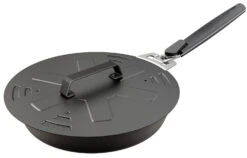 Outdoorchef Carbonstahl Deckel Ø 30 Cm -Outdoor-Grillladen Outdoorchef Carbonstahl Deckel auf Pfanne