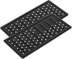 Outdoorchef Dualchef S 425 G Edelstahl Gasgrill Mit Seitenkocher + Blazing Zone Infrarotbrenner + DGS Gusseisen Grillrost 2 Stk. + DGS Gemüse Grillrost 2 Stk. -Outdoor-Grillladen Outdoorchef DGS Gemuese Grillrost 2 Stk 18 212 45