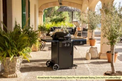 Outdoorchef Gas Kugelgrill: Davos 570 G Pro -Outdoor-Grillladen Outdoorchef Davos Pro optionale Blazing Zone
