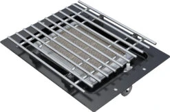 Outdoorchef Dualchef 325 G Gasgrill Mit Seitenkocher + BLAZING ZONE Infrarotbrenner + DGS Gusseisen Grillrost 2 Stk. + DGS Gemüse Grillrost 2 Stk. -Outdoor-Grillladen Outdoorchef Keramikbrenner Dualchef 18 212 80