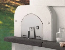 Palazzetti Grillkamin Bastia Mit Pizzaofen Inkl. Montagematerial -Outdoor-Grillladen Palazzetti Grillkamin Bastia Backofen Edelstahl