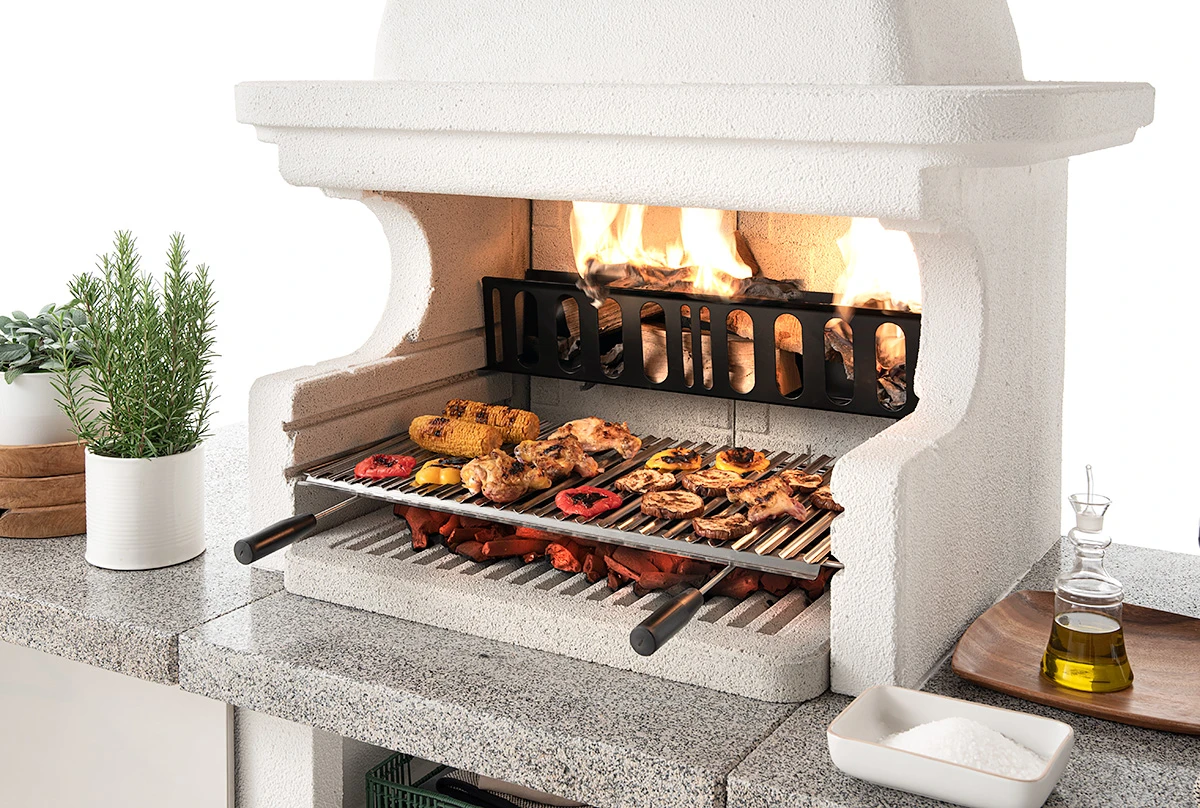 Palazzetti Grillkamin Glasgow 3 Inkl. Montagematerial 2 Palazzetti Grillkamin Glasgow 3 Inkl. Montagematerial – Bild 2