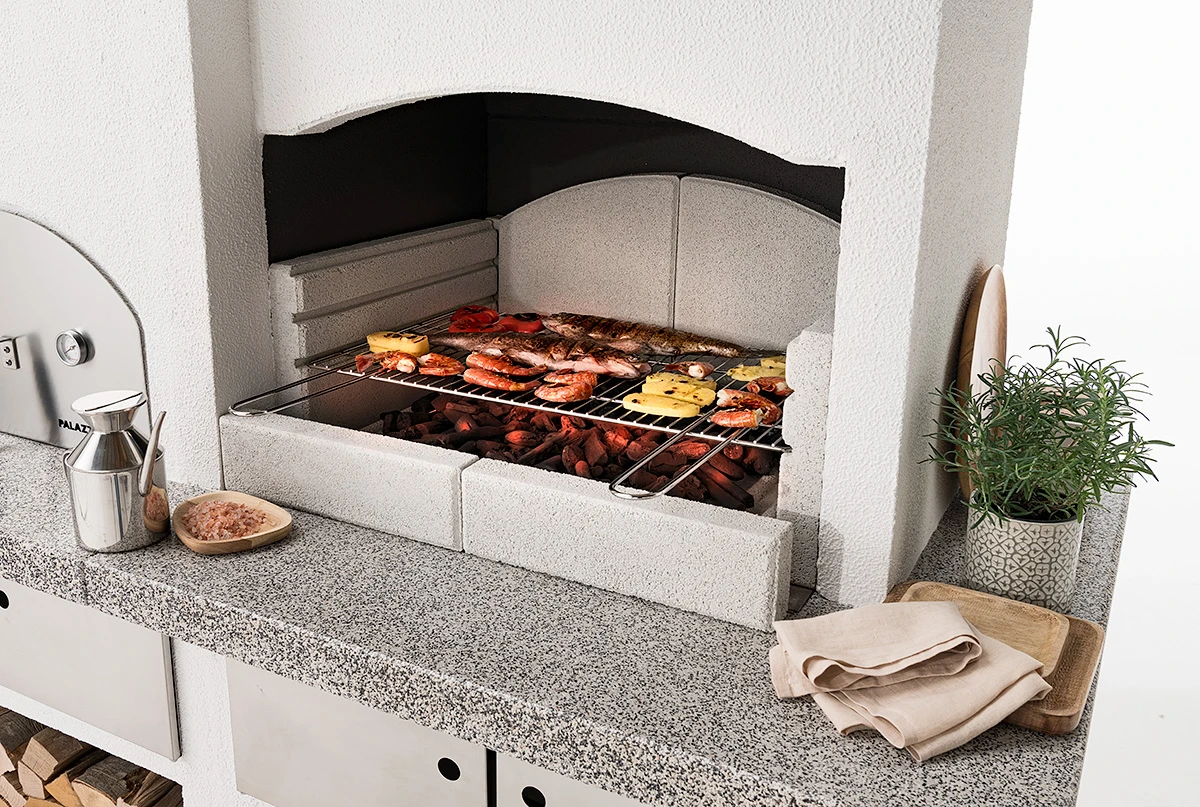 Palazzetti Grillkamin New Zealand 2 Mit Pizzaofen Inkl. Montagematerial 7 Palazzetti Grillkamin New Zealand 2 Mit Pizzaofen Inkl. Montagematerial – Bild 7