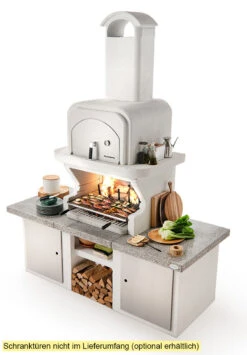 Palazzetti Grillkamin Pamplona Mit Pizzaofen Inkl. Montagematerial 7 Palazzetti Grillkamin Pamplona Mit Pizzaofen Inkl. Montagematerial -Outdoor-Grillladen Palazzetti Grillkamin Pamplona mit Tueren Beispiel