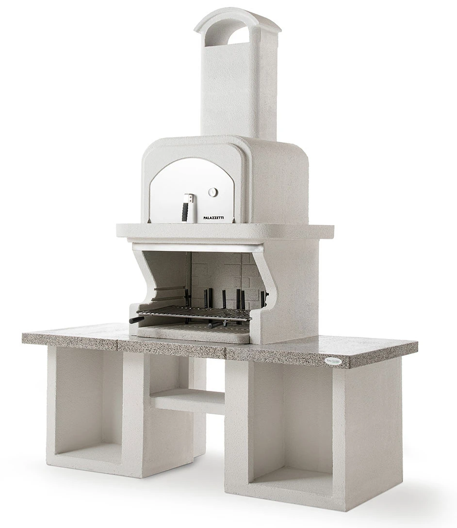 Palazzetti Grillkamin Pamplona Mit Pizzaofen Inkl. Montagematerial 1 Palazzetti Grillkamin Pamplona Mit Pizzaofen Inkl. Montagematerial