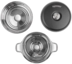 Petromax Camping Backofen -Outdoor-Grillladen Petromax Camping Backofen auseinandergelegt