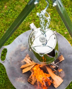 Petromax Perkolator Perkomax Le28 / Edelstahl (4,2 Liter) -Outdoor-Grillladen Petromax Edelstahl Perkolator per 28 le Feuerstelle