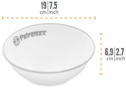 Petromax Emaille Schalen / 1000 Ml / Weiß, 2 Stück