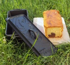 Petromax Dutch Oven Kastenform K4 Aus Gusseisen -Outdoor-Grillladen Petromax Kastenform Kuchen